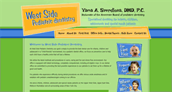 Desktop Screenshot of manhattanpediatricdentistry.com